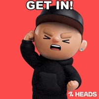 Lets Go Yes GIF by OneFootball Heads