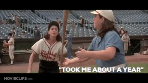 hlrule giphygifmaker a league of their own GIF
