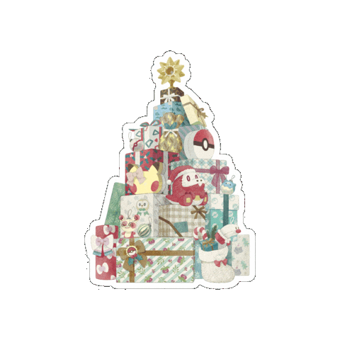 Christmas Winter Sticker by Pokémon