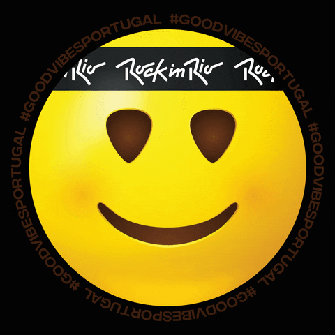 Happy Emoji GIF by Rock in Rio Lisboa