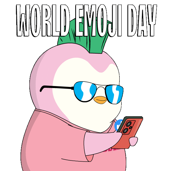 Text Me Back Sticker by Pudgy Penguins