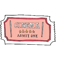 Cinema Sticker by Abiby