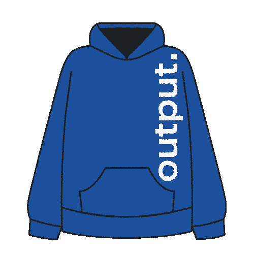 outputec giphyupload hoodie output Sticker