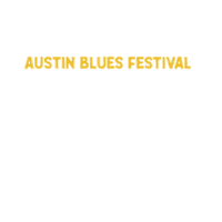 Music Festival Fun Sticker by Austin Blues Festival