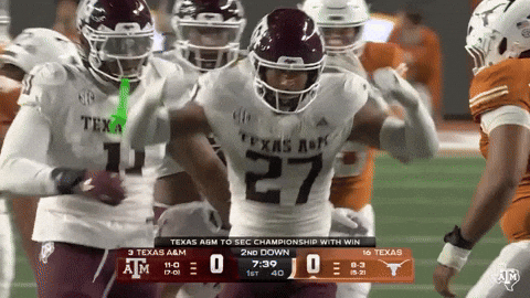 College Football Celebration GIF by Texas A&M Athletics