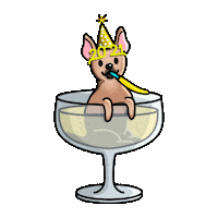 Celebrate New Year Sticker by TEHZETA