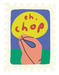 Wait Stamp Sticker