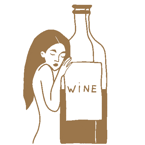 ElenaKosenko giphyupload giphythatsgonnabeanofrommedawg art wine Sticker