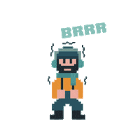 Snow Freezing Sticker by NAU Social