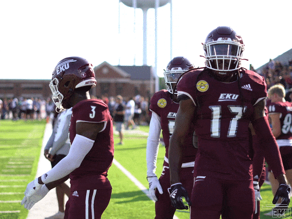 College Football Mccoy GIF by EKU Sports