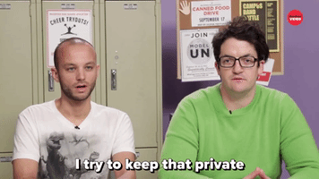 I Try To keep That Private