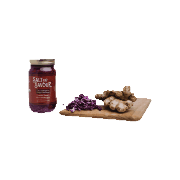 Get Some Red Cabbage Sticker by Salt And Savour Sauerkraut