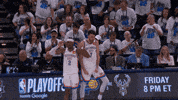 Shocked Nba Playoffs GIF by NBA