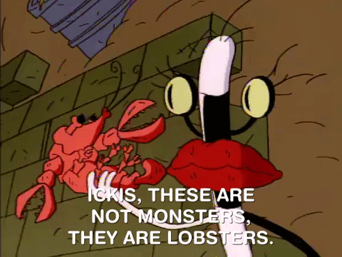 nickrewind giphydvr nicksplat aaahh real monsters giphyarm041 GIF