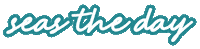 Sea Seas The Day Sticker by By Sauts // Alex Sautter