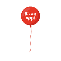 Balloon Pop Newapp Sticker by Minbaladeh