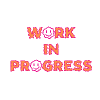 Work In Progress Sticker Sticker