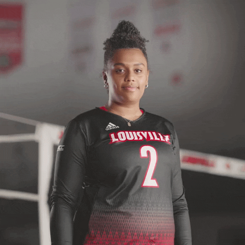 Volleyball GIF by Louisville Cardinals