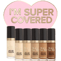 makeup conceal Sticker by Too Faced