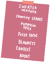 Pumpkin Spice Fall Sticker