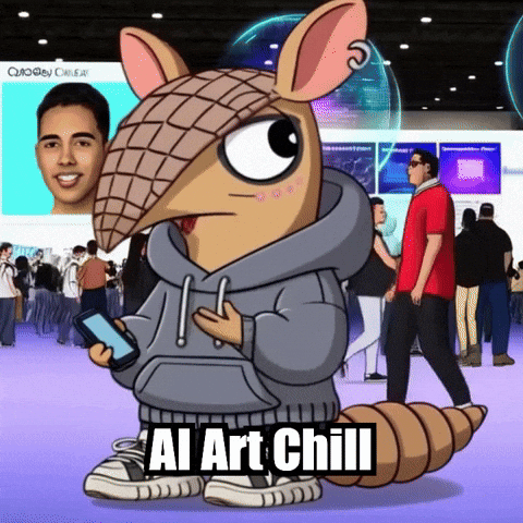 Tech Armadillo GIF by Chillo Dillo