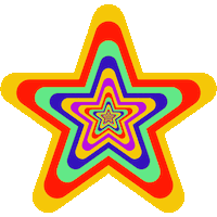 excited all star Sticker