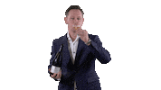 Champagne Moment Sticker by Evido Creative Agency