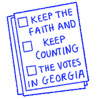 Election Day Georgia Sticker by Creative Courage