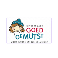 Kindercoachgoedgemutst text gedachten liel zelfbeeld Sticker