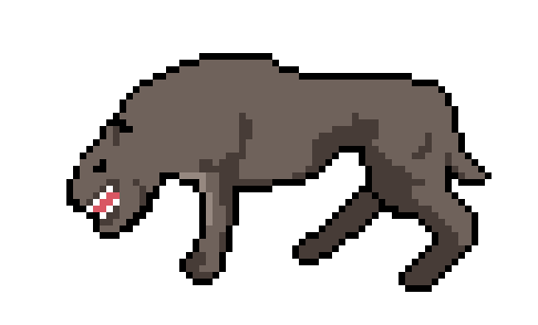 Dog Pixel Art Sticker