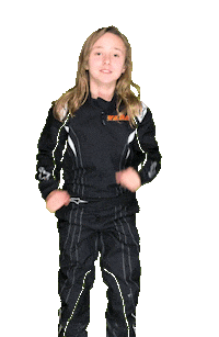 YouthABA racing karting karate kick gfm Sticker