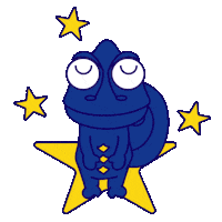 stars dream Sticker by nuovoistitutodesign
