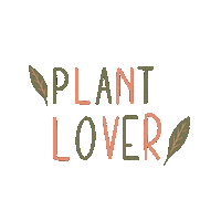 Plant Lover Plantes Sticker