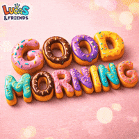 Good Morning GIF by Lucas and Friends by RV AppStudios