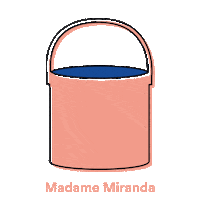 pink beauty Sticker by MadameMiranda