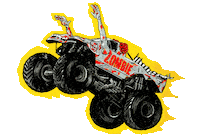 Monster Jam Zombie Sticker by RaveGrowl