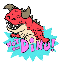 motleykingdom dinosaur dino animal kingdom dak Sticker