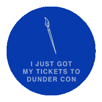 dundercon the office theoffice pam beesly dundercon Sticker