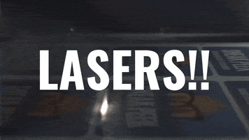 laser GIF by StickerGiant