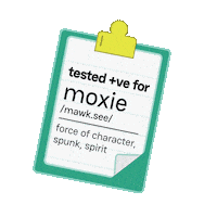 Clipboard Sticker by Moxie Beauty