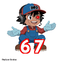 6 7 Hand Gesture Sticker by Bad Timing Studio