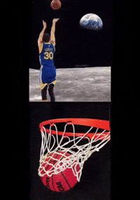 Steph Curry Shooting Your Shot GIF