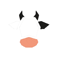 Vache Sticker by AgenceAsgard