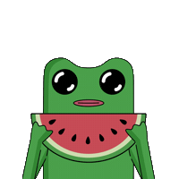 Treat Yourself Nom Nom Sticker by fwogs