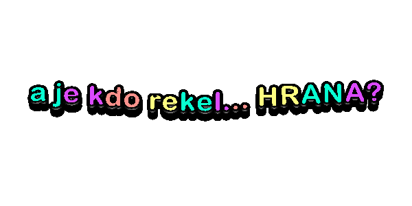 Hrana Lačen Sticker by Snof_pasjasola