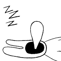 Tired Zzz Sticker