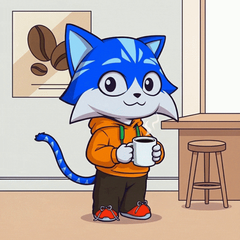 Good Morning Cat GIF by Doge Pound