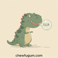 T-Rex Mood GIF by Fugum
