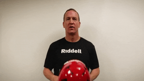 Peyton Manning GIF by Riddell Sports