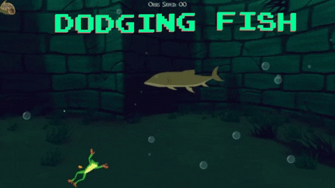 Dodging Fish GIF by Joy Everafter Stories